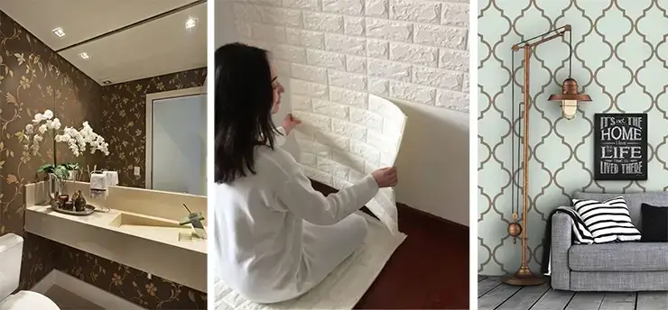 Dicas de decoração com papel de parede