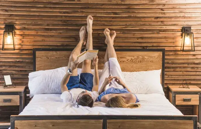 Personalidade na decoração para quarto de casal pequeno