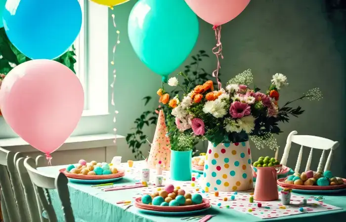 Decorar aniversário em casa