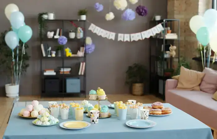 Festa de aniversário em casa