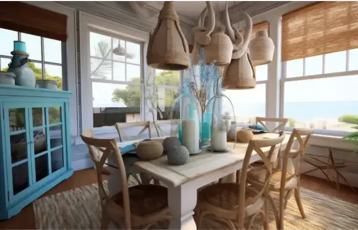 Decoração de casa na praia