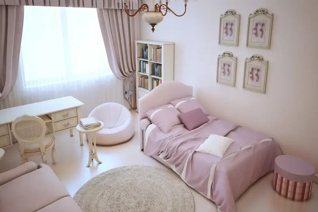 Decoração de quarto de menina