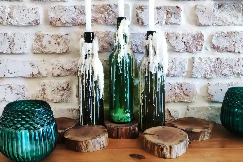 Reutilizar vidros na decoração