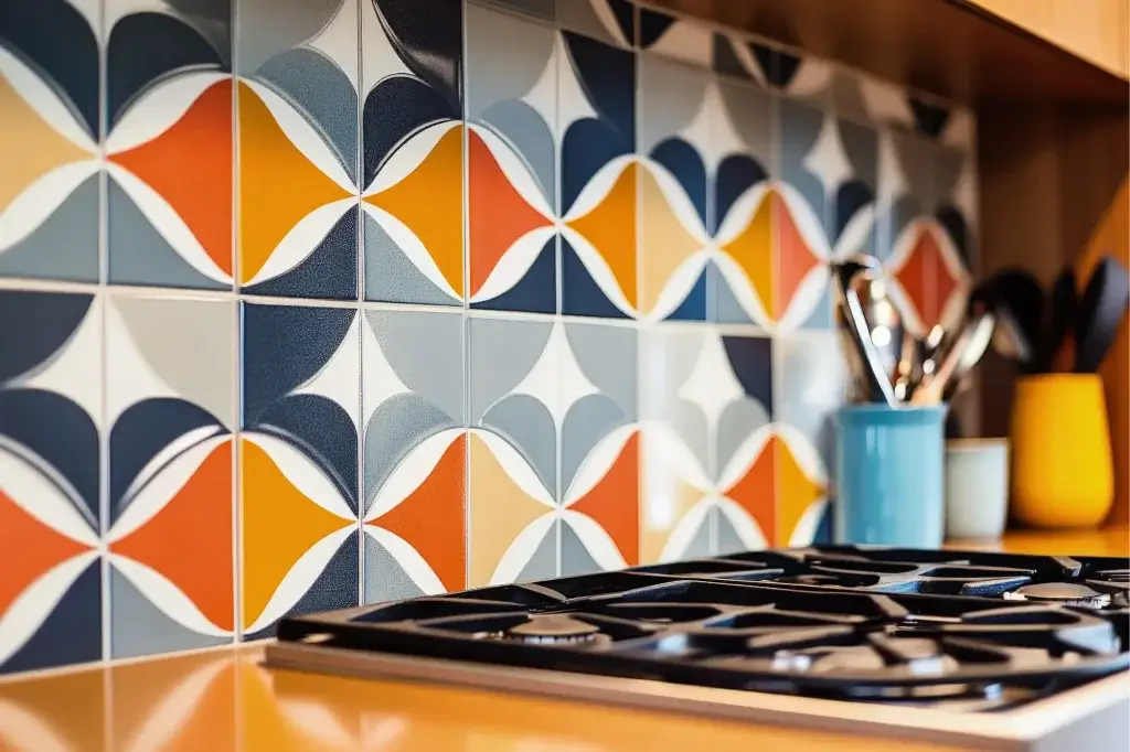 Azulejos Geométricos na Decoração